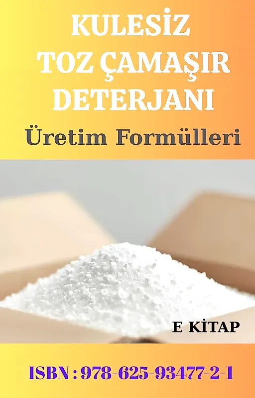 KULESİZ TOZ ÇAMAŞIR DETERJANI ÜRETİM FORMÜLLERİ VE ÜRETİM YÖNTEMLERİ